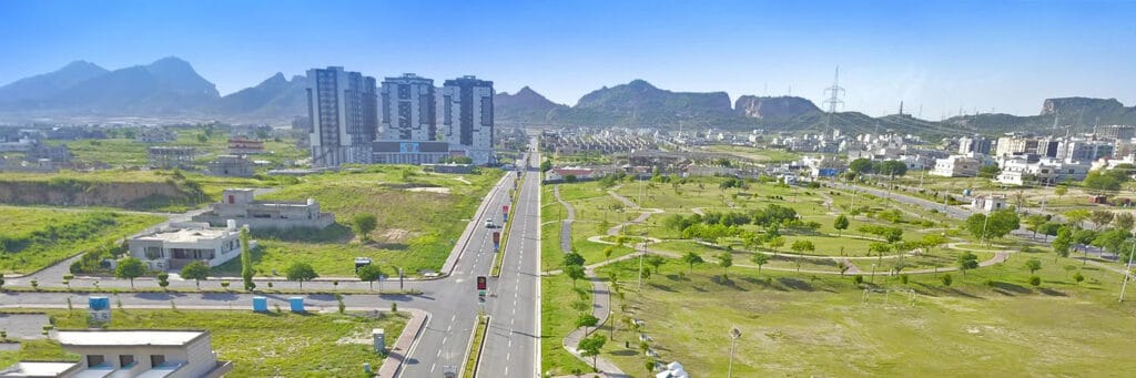 MPCHS B-17 Islamabad (Multi Gardens) Front Road | World Marketing