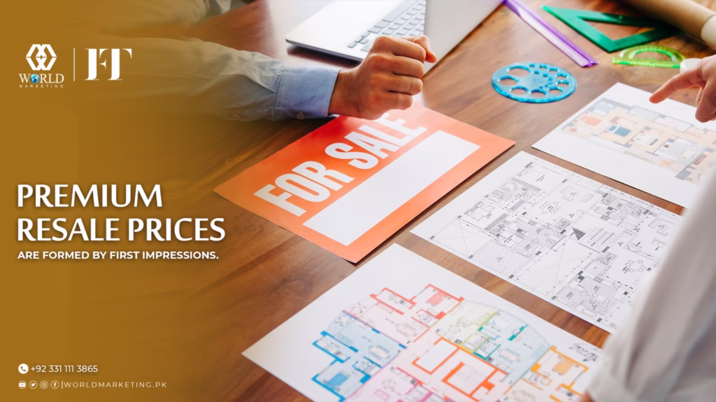 Premium Resale Prices are Formed by First Impressions | Faisal Town Phase 2 Sector P - Location, Payment Plan and the reason why it is the nearest block to the gate. | World Marketing